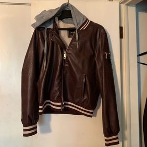 Madden faux Bomber jacket